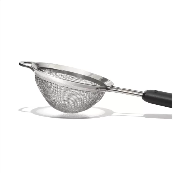 OXO Good Grips 6-in Double Rod Strainer , Black