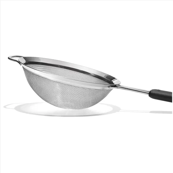 OXO Good Grips 6-in Double Rod Strainer , Black