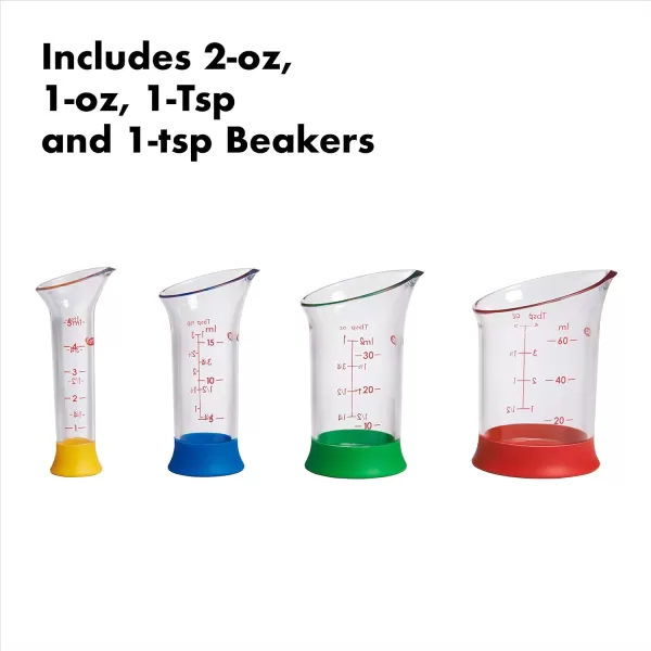 OXO Good Grips 7-Piece Nesting Measuring Beaker Set