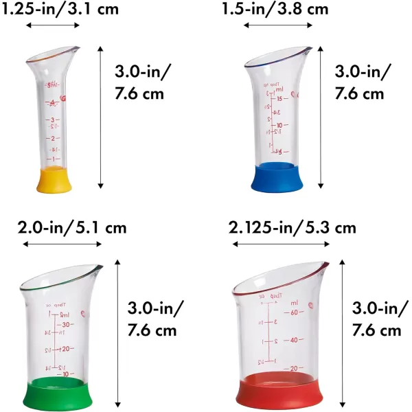 OXO Good Grips 7-Piece Nesting Measuring Beaker Set