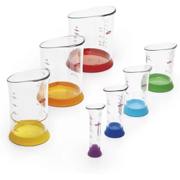 OXO Good Grips 7-Piece Nesting Measuring Beaker Set