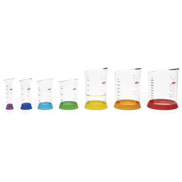 OXO Good Grips 7-Piece Nesting Measuring Beaker Set