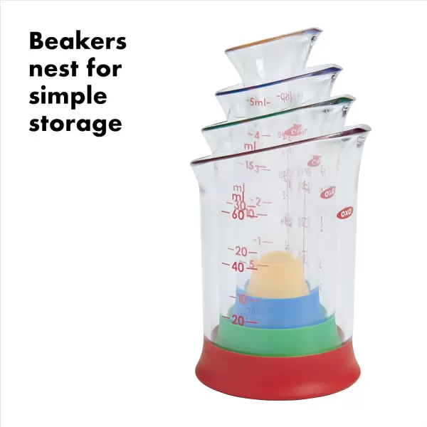 OXO Good Grips 7-Piece Nesting Measuring Beaker Set