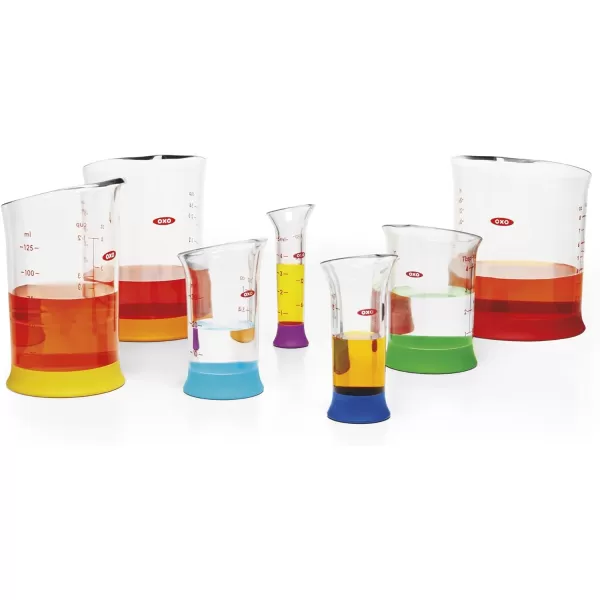 OXO Good Grips 7-Piece Nesting Measuring Beaker Set