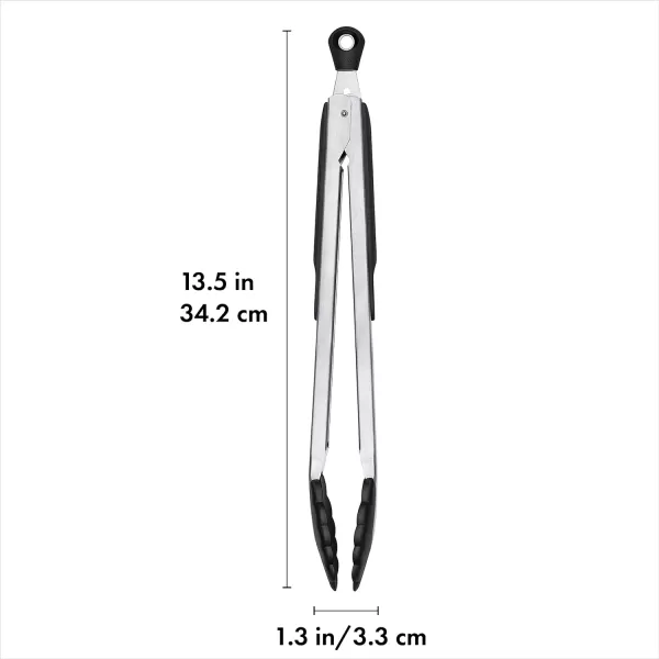 OXO Good Grips 9-Inch Locking Tongs with Nylon Heads