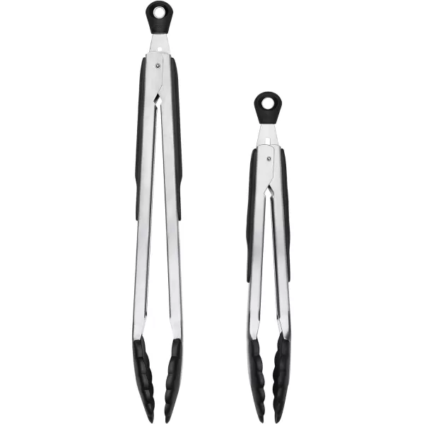 OXO Good Grips 9-Inch Locking Tongs with Nylon Heads