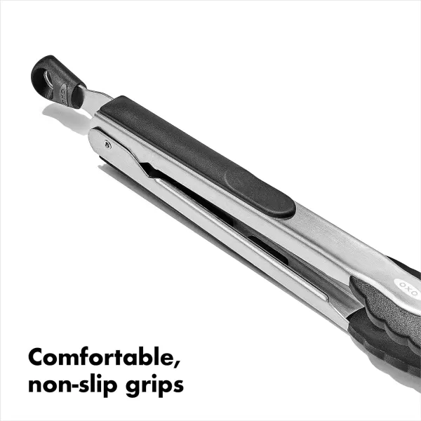 OXO Good Grips 9-Inch Locking Tongs with Nylon Heads