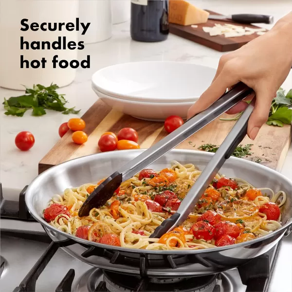 OXO Good Grips 9-Inch Locking Tongs with Nylon Heads