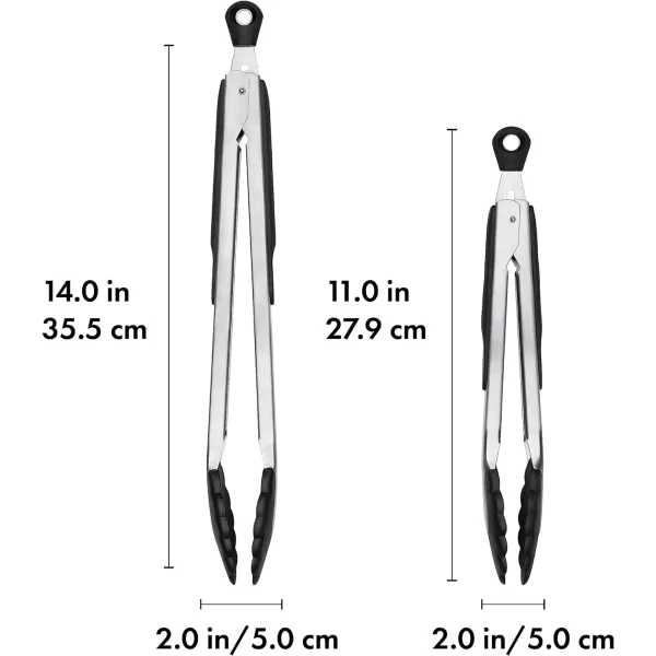 OXO Good Grips 9-Inch Locking Tongs with Nylon Heads