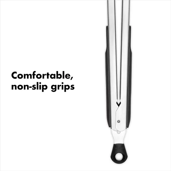 OXO Good Grips 9-Inch Locking Tongs with Nylon Heads