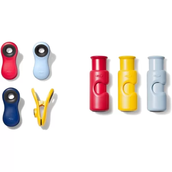 OXO Good Grips All-Purpose Magnetic Clips - 4 Pc Assorted