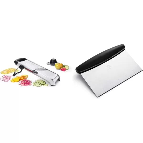 OXO Good Grips Chef's Mandoline Slicer 2.0, Black &amp; Steel