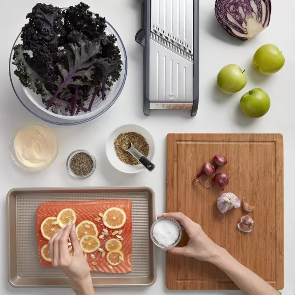 OXO Good Grips Chef's Mandoline Slicer 2.0, Black &amp; Steel