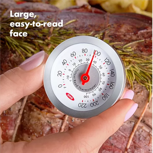 OXO Good Grips Chef's Precision Digital Instant Read Thermometer, Black