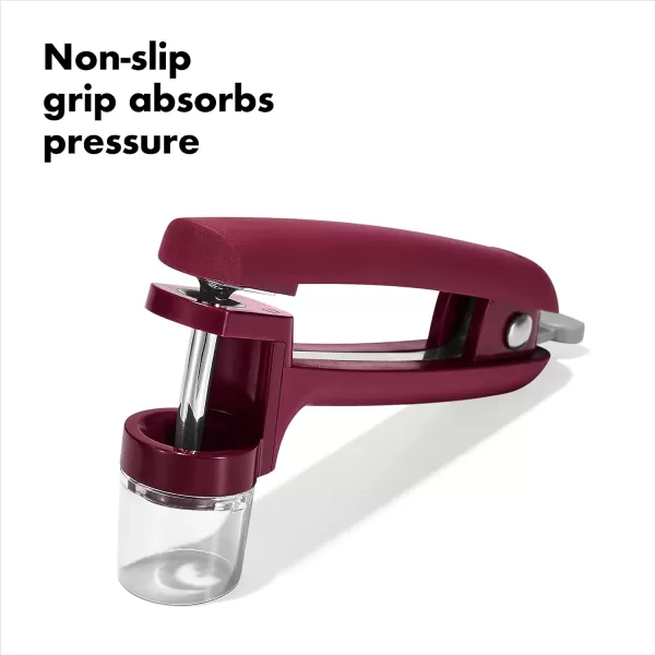 OXO Good Grips Cherry &amp; Olive Pitter - Beet