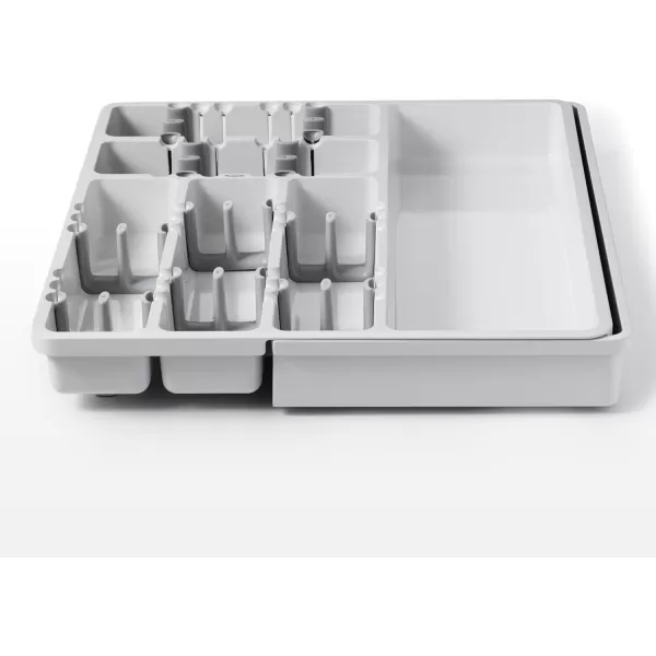 OXO Good Grips Expandable Utensil Organizer, 9.75 inches, White