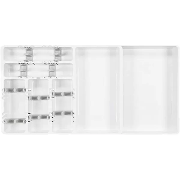OXO Good Grips Expandable Utensil Organizer, 9.75 inches, White