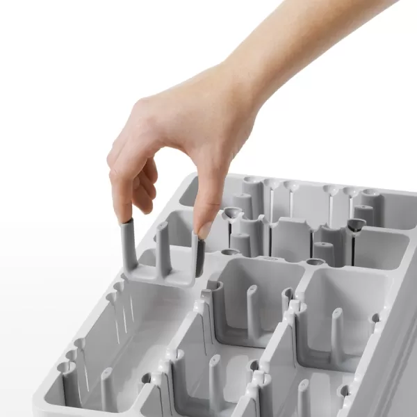 OXO Good Grips Expandable Utensil Organizer, 9.75 inches, White