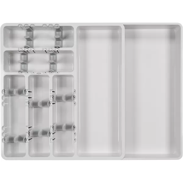 OXO Good Grips Expandable Utensil Organizer, 9.75 inches, White