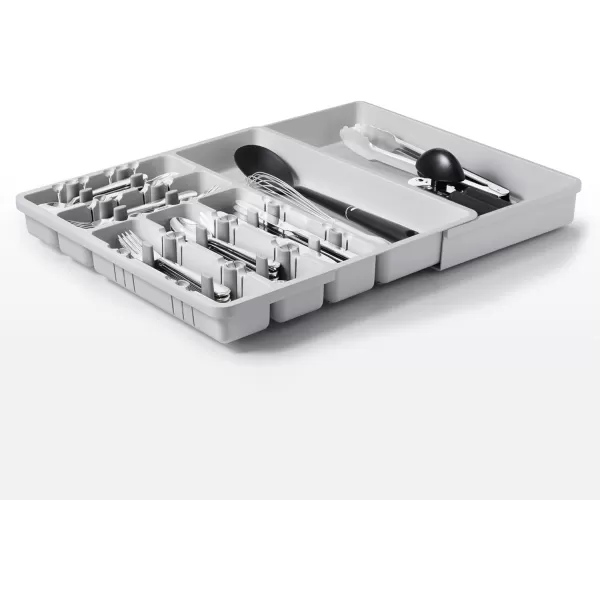 OXO Good Grips Expandable Utensil Organizer, 9.75 inches, White
