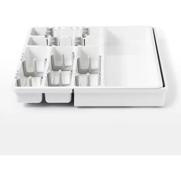 OXO Good Grips Expandable Utensil Organizer, 9.75 inches, White
