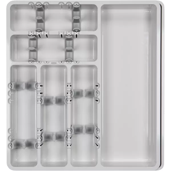 OXO Good Grips Expandable Utensil Organizer, 9.75 inches, White