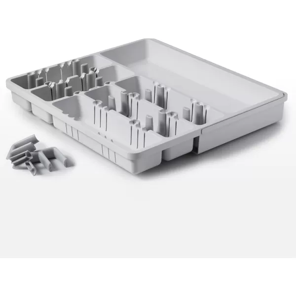 OXO Good Grips Expandable Utensil Organizer, 9.75 inches, White