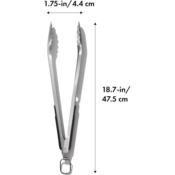 OXO Good Grips Grilling Tools, Tongs, Black