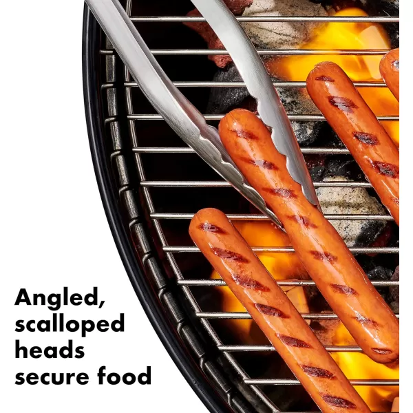OXO Good Grips Grilling Tools, Tongs, Black