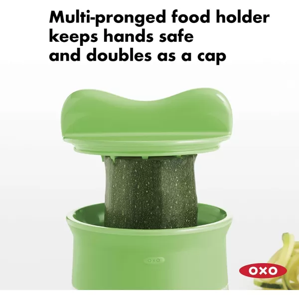OXO Good Grips Handheld Spiralizer, Green