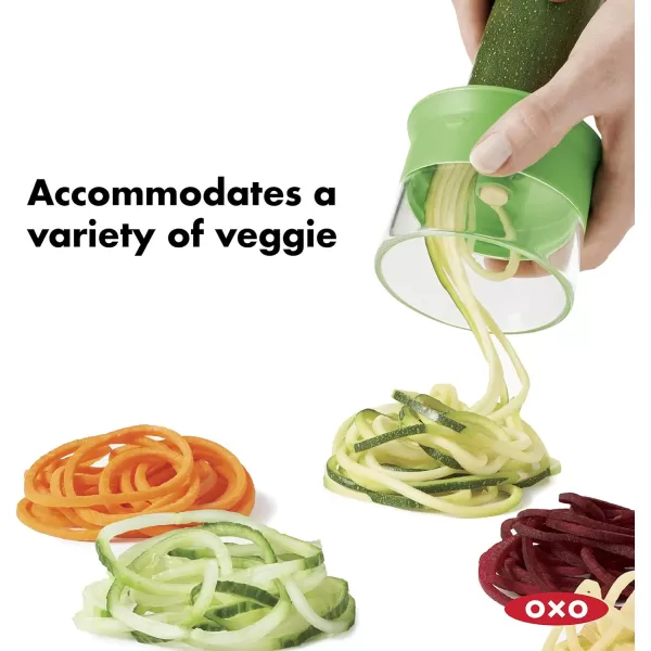 OXO Good Grips Handheld Spiralizer, Green