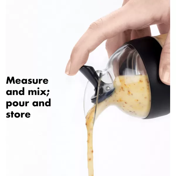 OXO Good Grips Little Salad Dressing Shaker - Black, Small