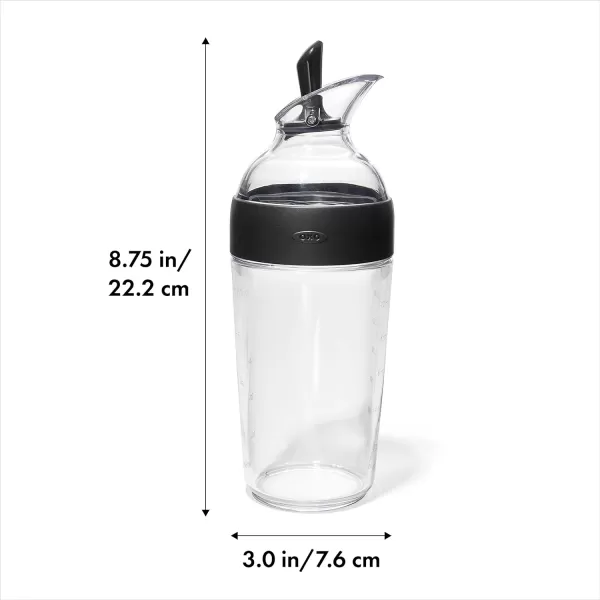OXO Good Grips Little Salad Dressing Shaker - Black, Small