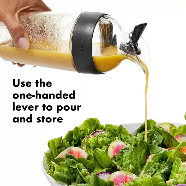 OXO Good Grips Little Salad Dressing Shaker - Black, Small