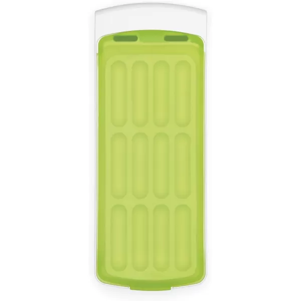 OXO Good Grips No-Spill Ice Stick Tray with Silicone Lid for Water Bottles)
