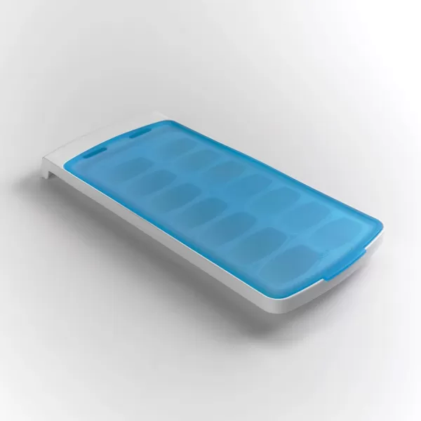 OXO Good Grips No-Spill Ice Stick Tray with Silicone Lid for Water Bottles)