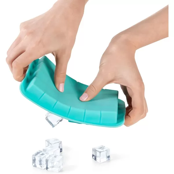 OXO Good Grips Silicone Small Ice Cube Tray for Cocktails with Lid