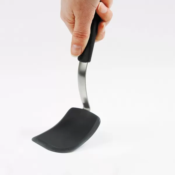OXO Good Grips Stainless Steel Cut and Serve Turner, Black