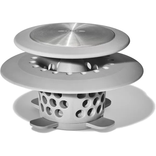 OXO Good Grips Stainless Steel Hair Catch Drain Protector