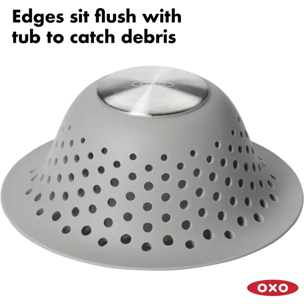 OXO Good Grips Stainless Steel Hair Catch Drain Protector