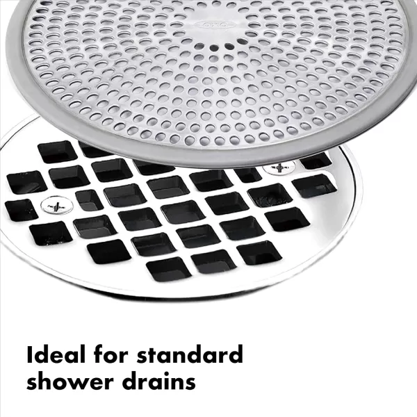 OXO Good Grips Stainless Steel Hair Catch Drain Protector