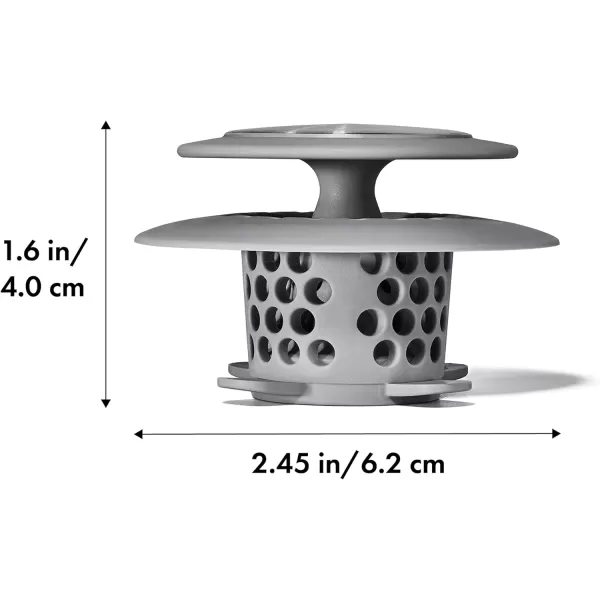 OXO Good Grips Stainless Steel Hair Catch Drain Protector
