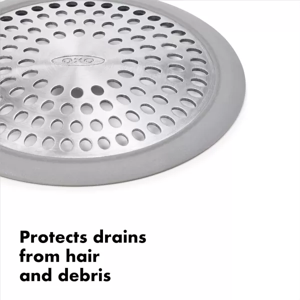 OXO Good Grips Stainless Steel Hair Catch Drain Protector