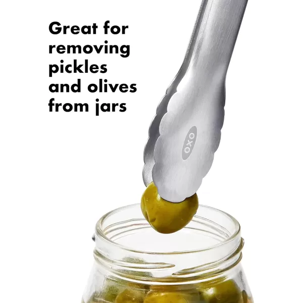 OXO Good Grips Stainless Steel Mini Tongs - 2 Pack