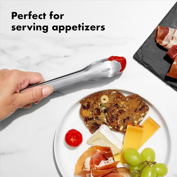 OXO Good Grips Stainless Steel Mini Tongs - 2 Pack