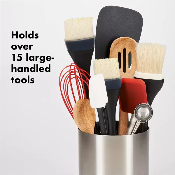 OXO Good Grips Stainless Steel Rotating Utensil Holder