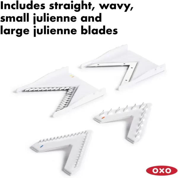 OXO Good Grips V-Blade Mandoline Slicer, White