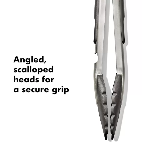 OXO Outdoor Camp Stove Tongs with Nylon Heads