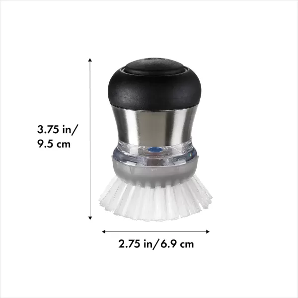 OXO SteeL Soap Dispensing Palm Brush Refills,2 count 