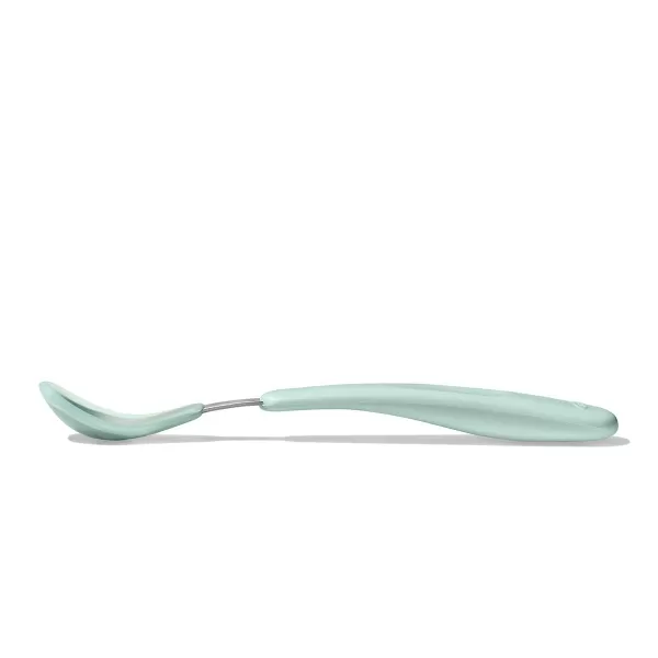 OXO Tot Feeding Spoon Set with Soft Silicone - Opal and Blossom
